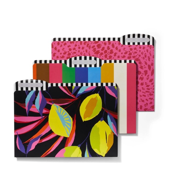 Tabitha Brown LIMITED EDITION Letter Size File Folders Set of 6 Bundle of 3 - Picture 2 of 10